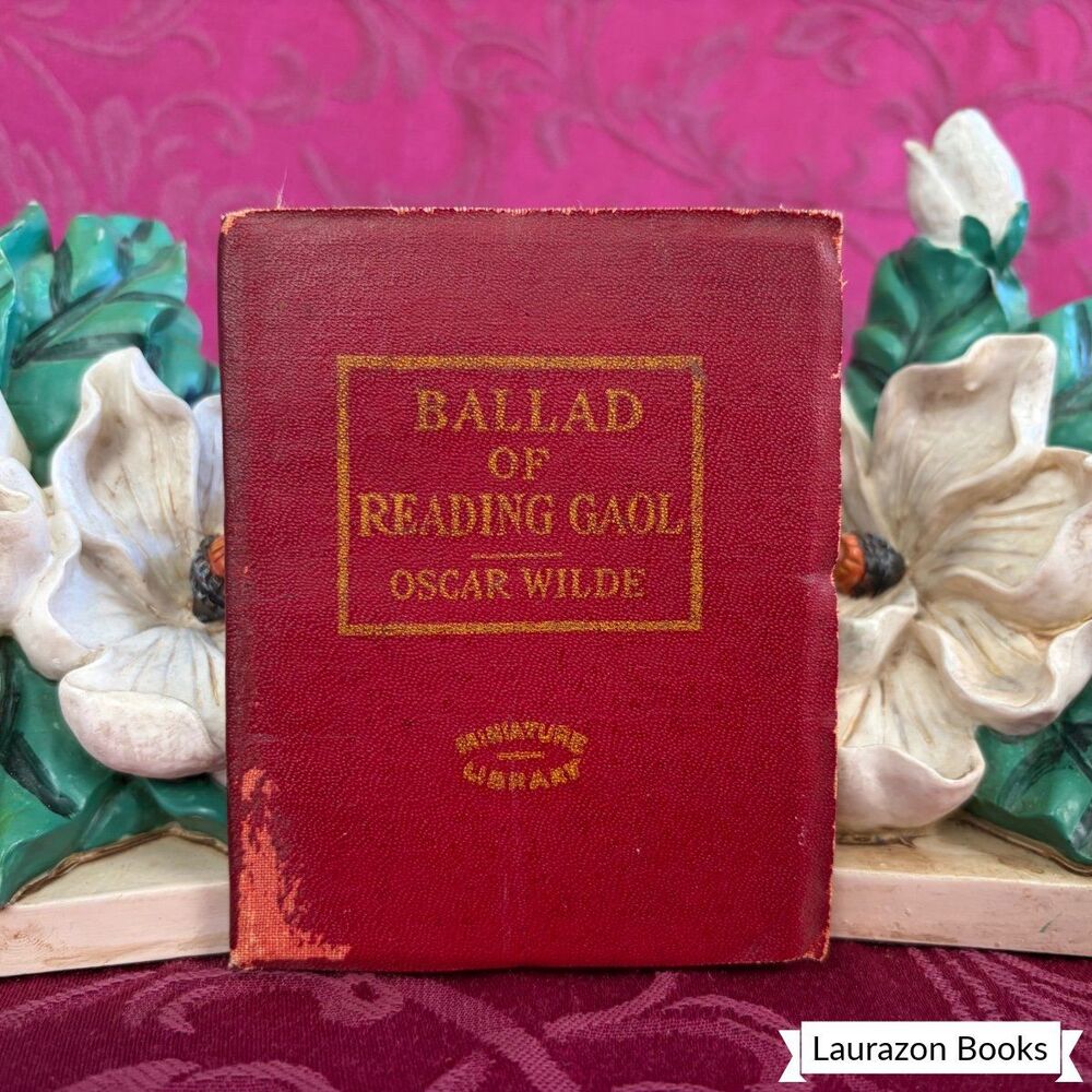 Ca 1920’s Ballad of Reading Gaol by Oscar Wilde, Little Leather Library